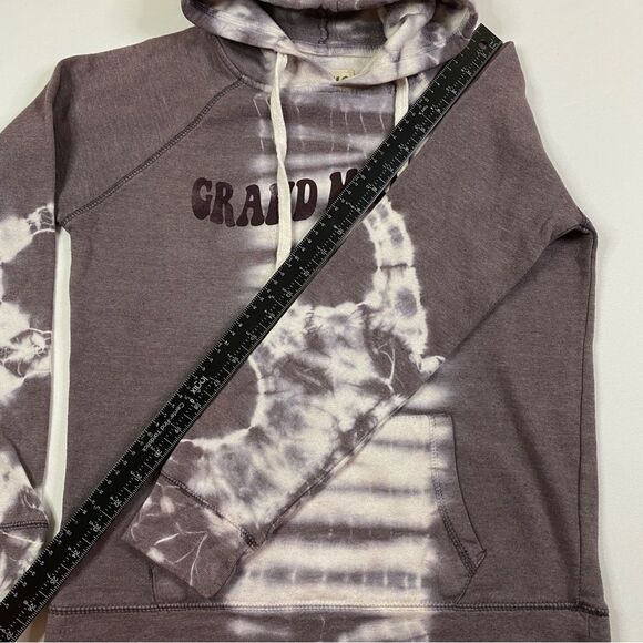 Grand Marais Minnesota Hoodie Women's Small Bleached Tie-Dye Pullover Souevenir - Picture 5 of 8